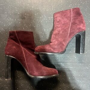 rag & bone Burgundy Heeled Boots
